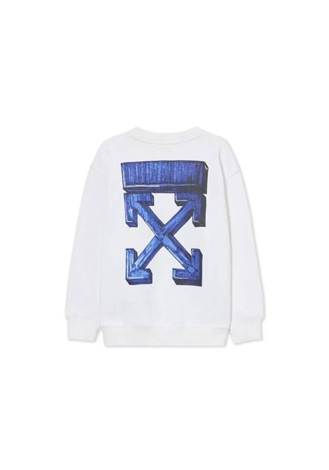 Felpa con logo OFF WHITE KIDS | OBBA001S26FLE004100